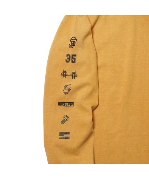 [現貨] BEN DAVIS / PIGMENT DYE PRINT LONG TEE