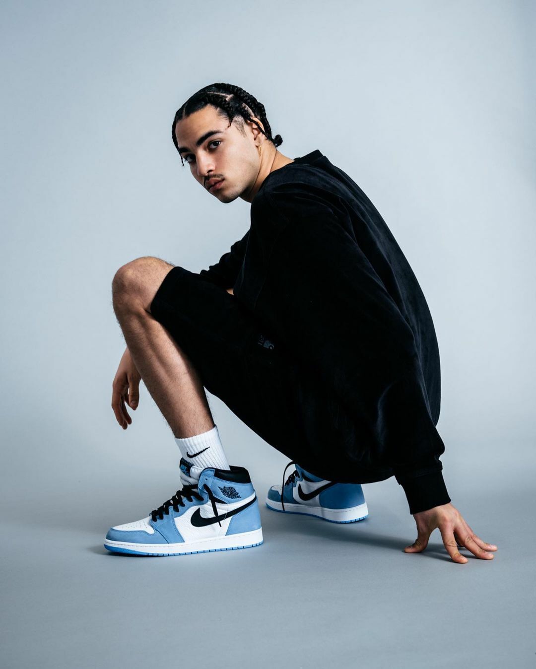 NIKE AIR JORDAN 1 OG University Blue AJ1 大學藍 555088-134