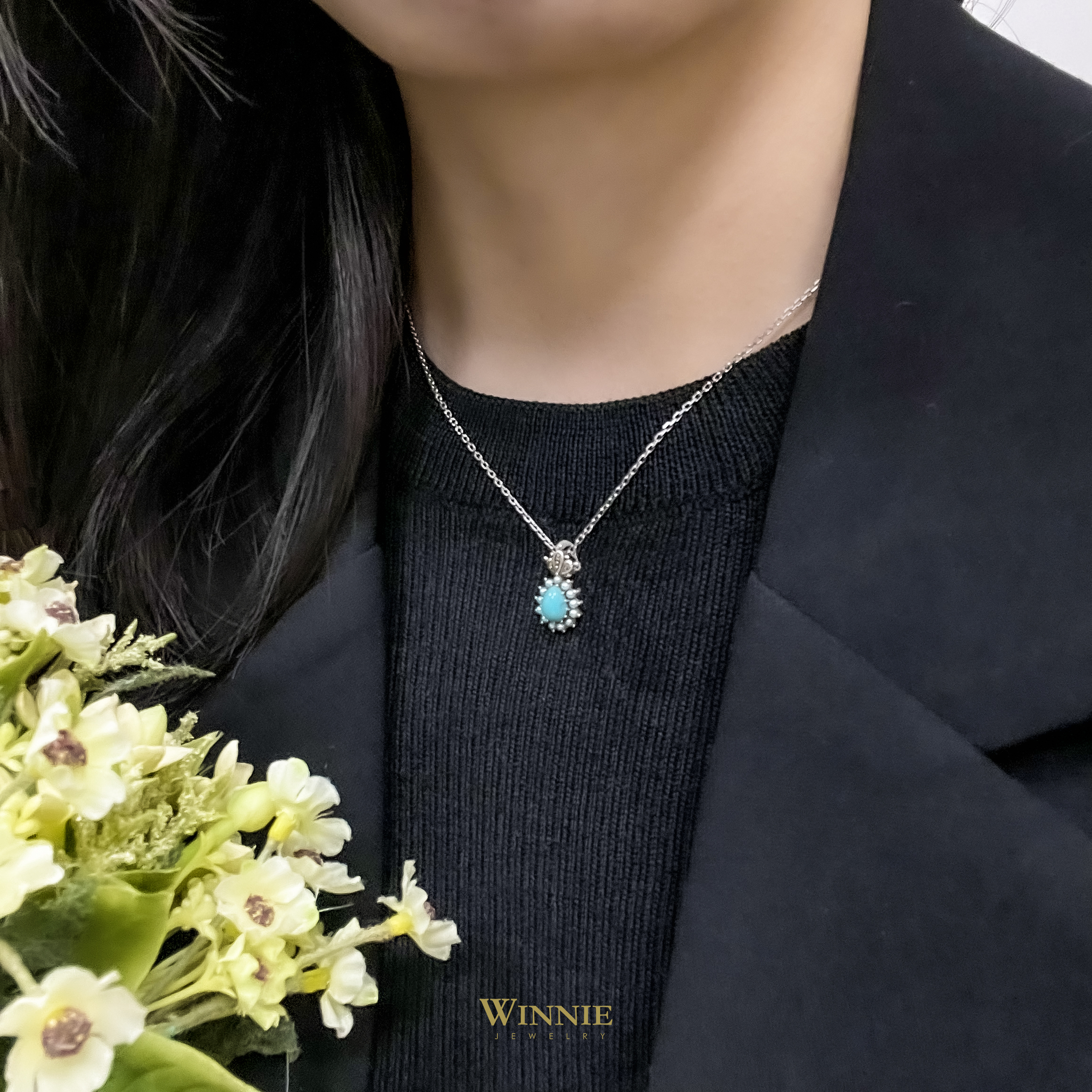 皇家土耳其石墜子