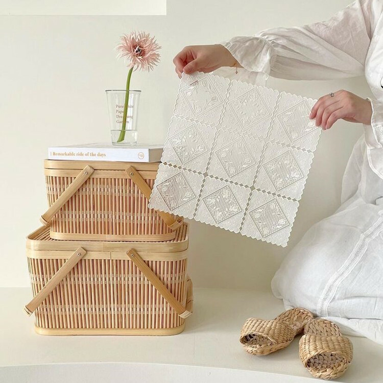 【特惠品】《1120》竹編收納野餐籃