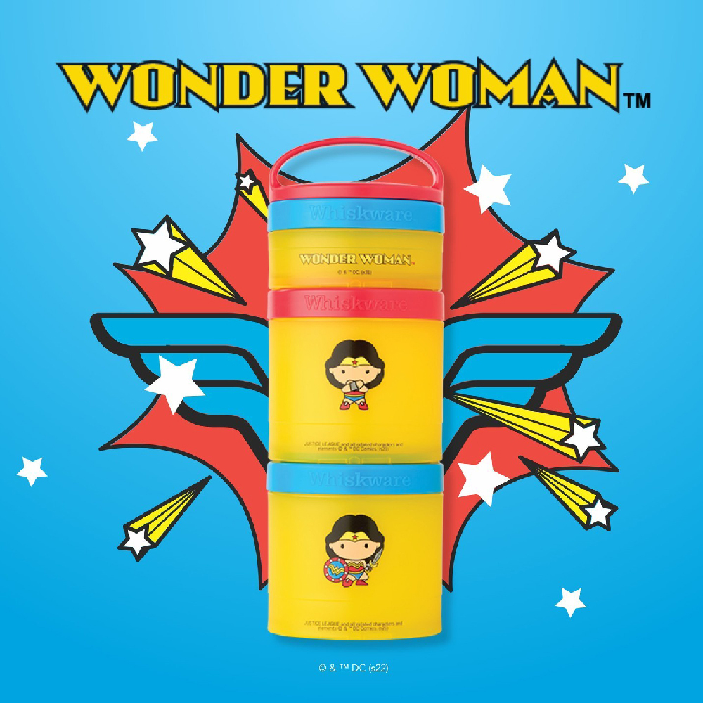 Whiskware®|Snacking Containers|趣味三層零食收納盒|神力女超人