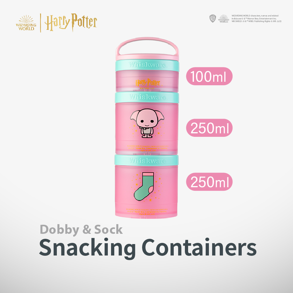 Whiskware®|Snacking Containers|趣味三層零食收納盒|多 比