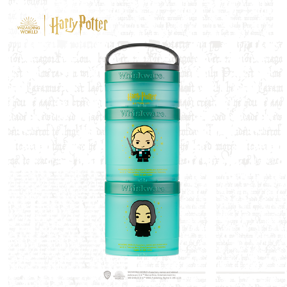 Whiskware®|Snacking Containers|趣味三層零食收納盒| 馬份+石內卜