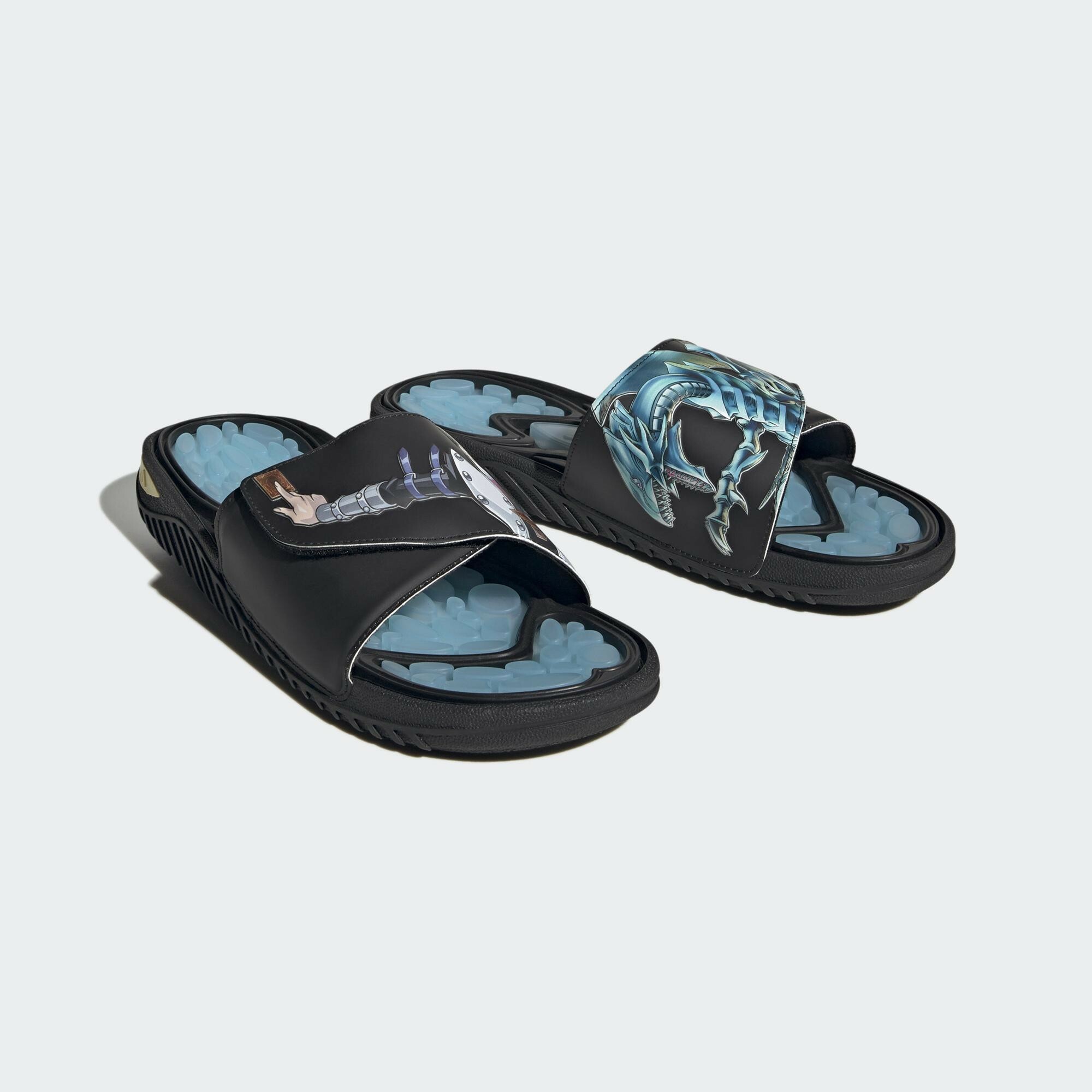 遊☆戱☆王 Yu-Gi-Oh! × Adidas  遊戲王聯名限定 海馬瀨人 拖鞋