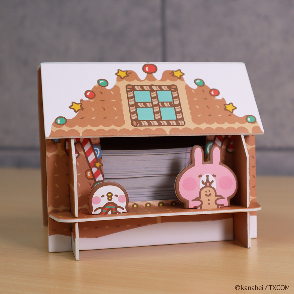 卡娜赫拉的小動物便條紙置物盒 [ 嘉年華 / 薑餅屋 ]