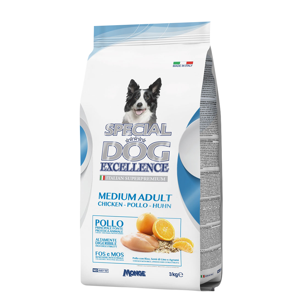 【Excellence卓越】SE呵護配方 全齡犬(雞肉+甜橙) |狗飼料