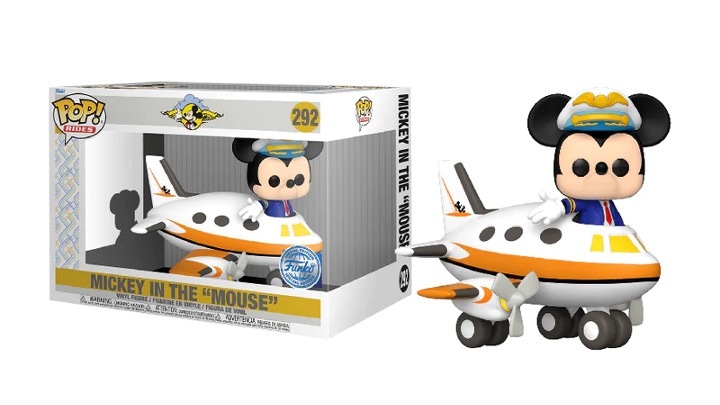 【減價】Funko POP 迪士尼系列: 機師米奇老鼠 飛機版本