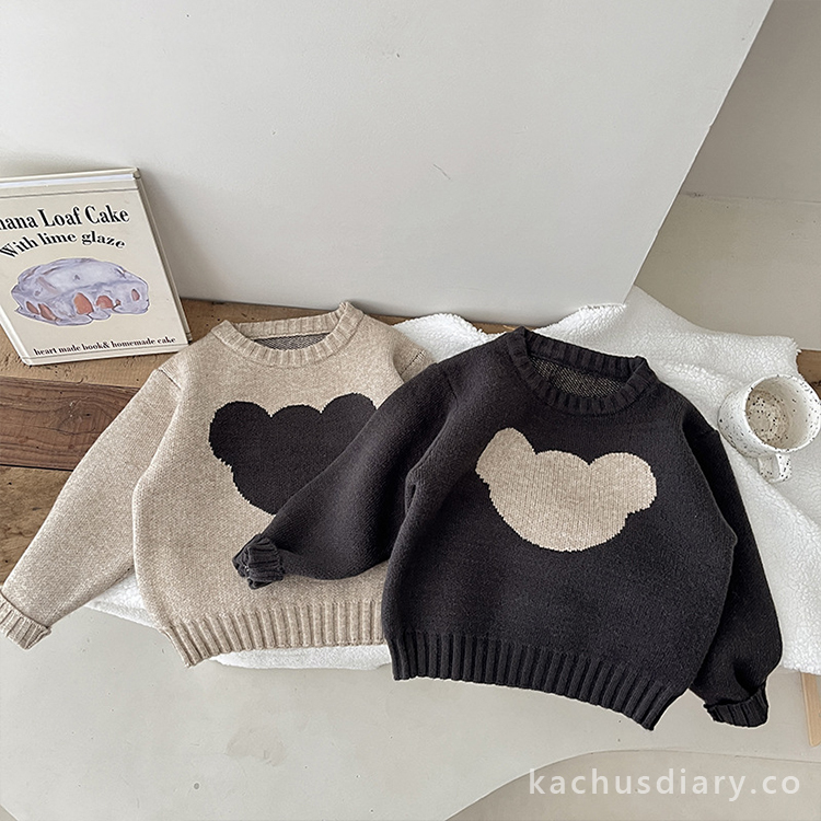 baby cute bear knitted sweater