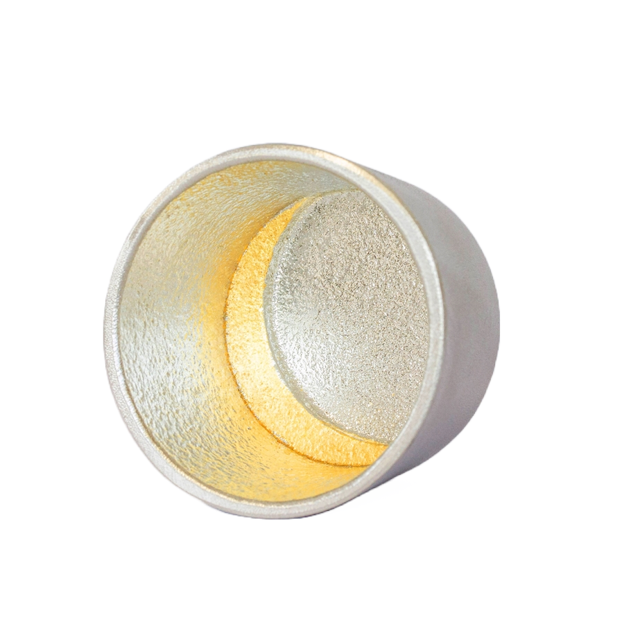 【能作 Nousaku】【金箔純錫】【ぐい呑】【月】【日本富山縣】