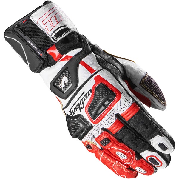 FURYGAN STYG 20 Kevlar Black White Red 黑白紅 皮手套 長版 競技 頂級 手套 皮革 山羊皮 功夫龍