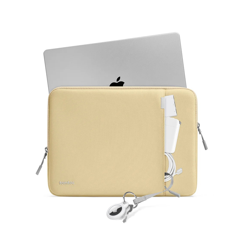 Tomtoc 360°完全防護2代 鵝黃 筆電包 適用MacBook Pro 13/14/16吋