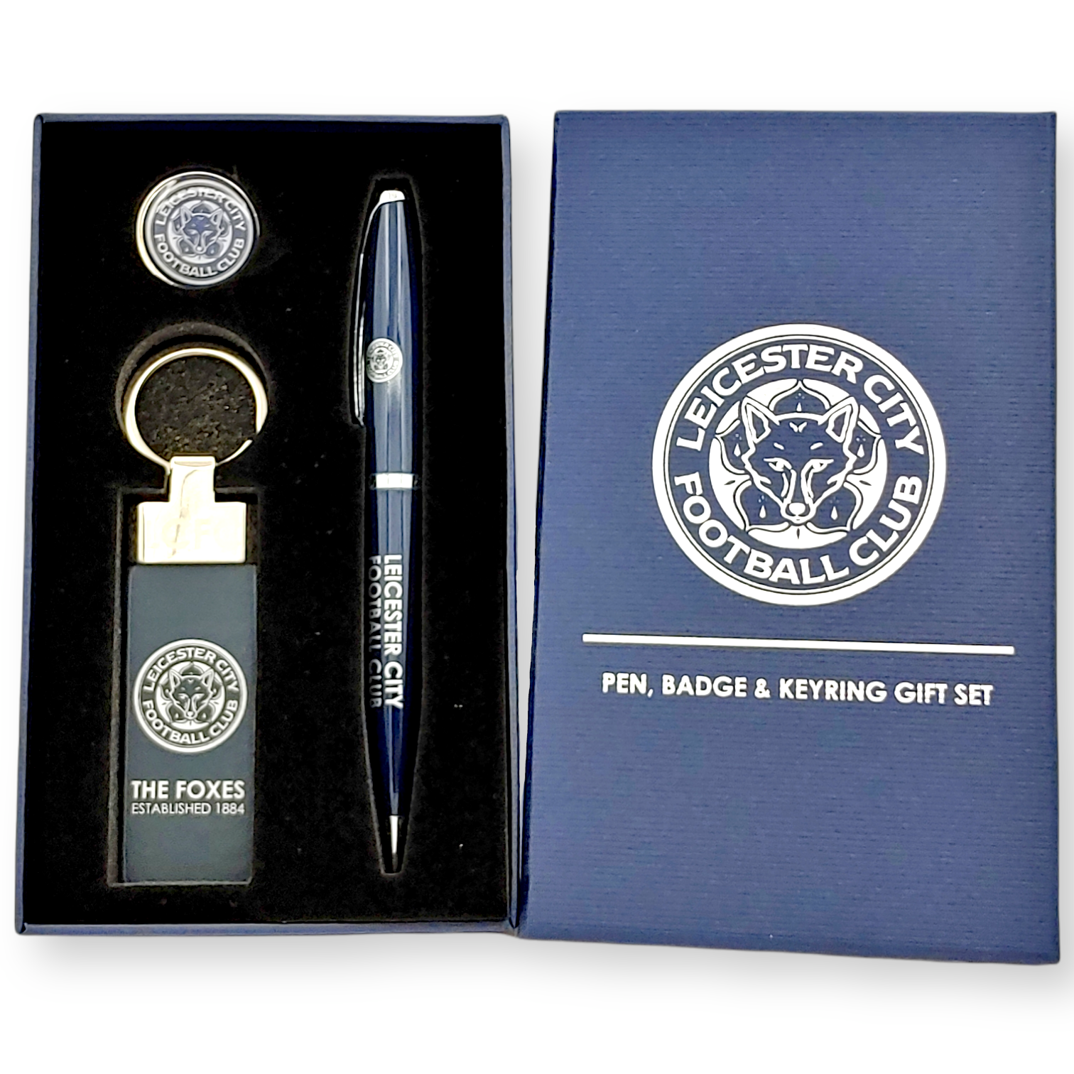 李斯特城名貴筆/鎖匙扣/襟章套裝