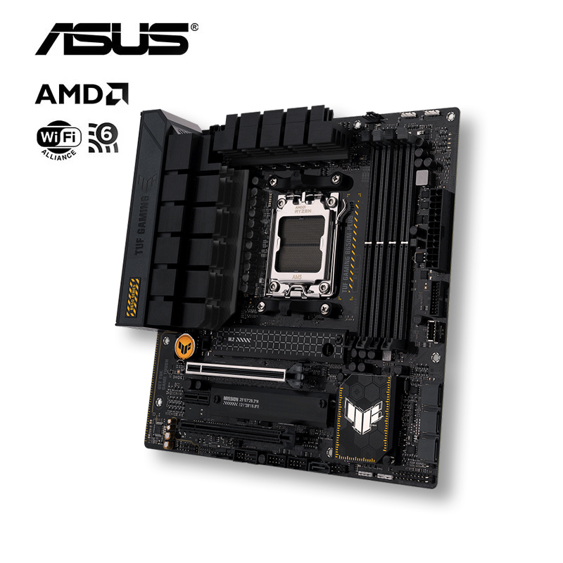 華碩 TUF GAMING B650M-PLUS WIFI【M-ATX/1H1P/Realtek 2.5G+Wi-Fi6E】