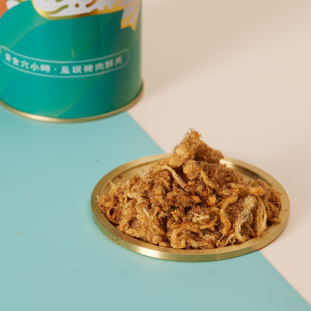 100%純豬肉脯220g/罐