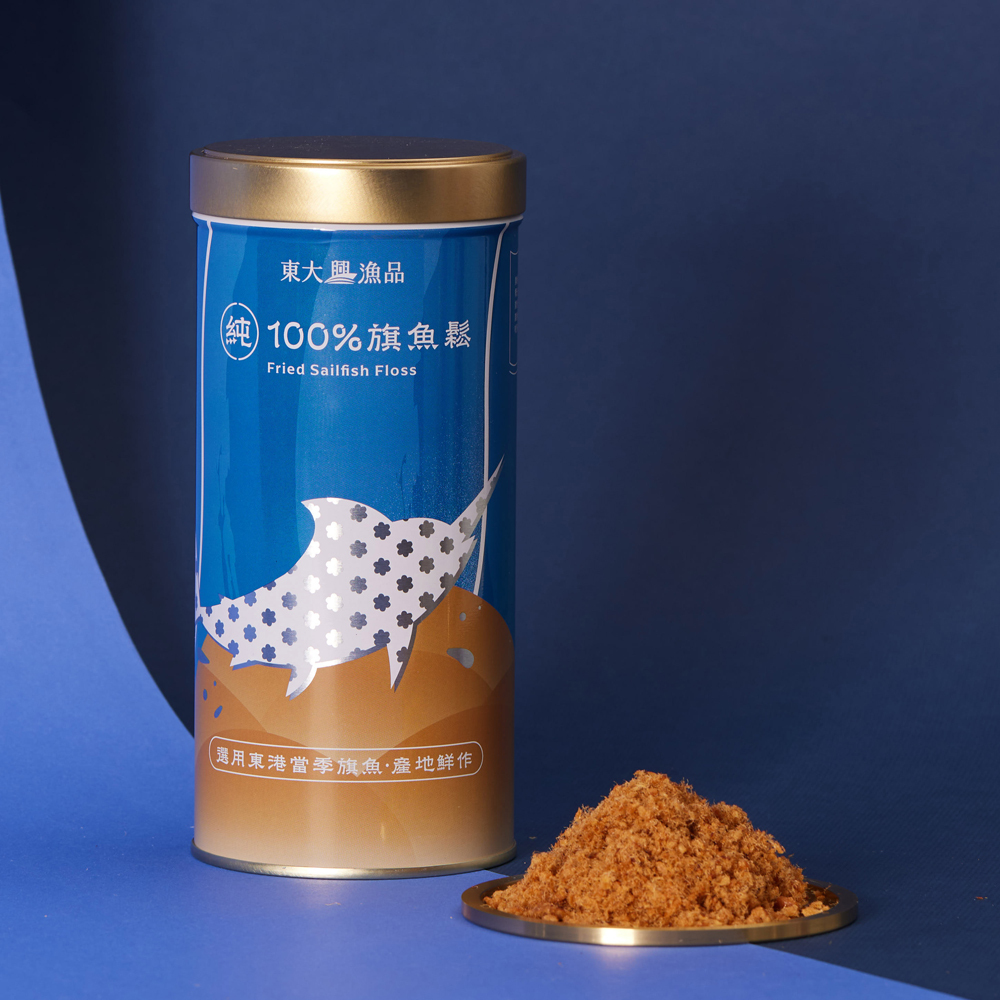 100%純旗魚鬆220g/罐