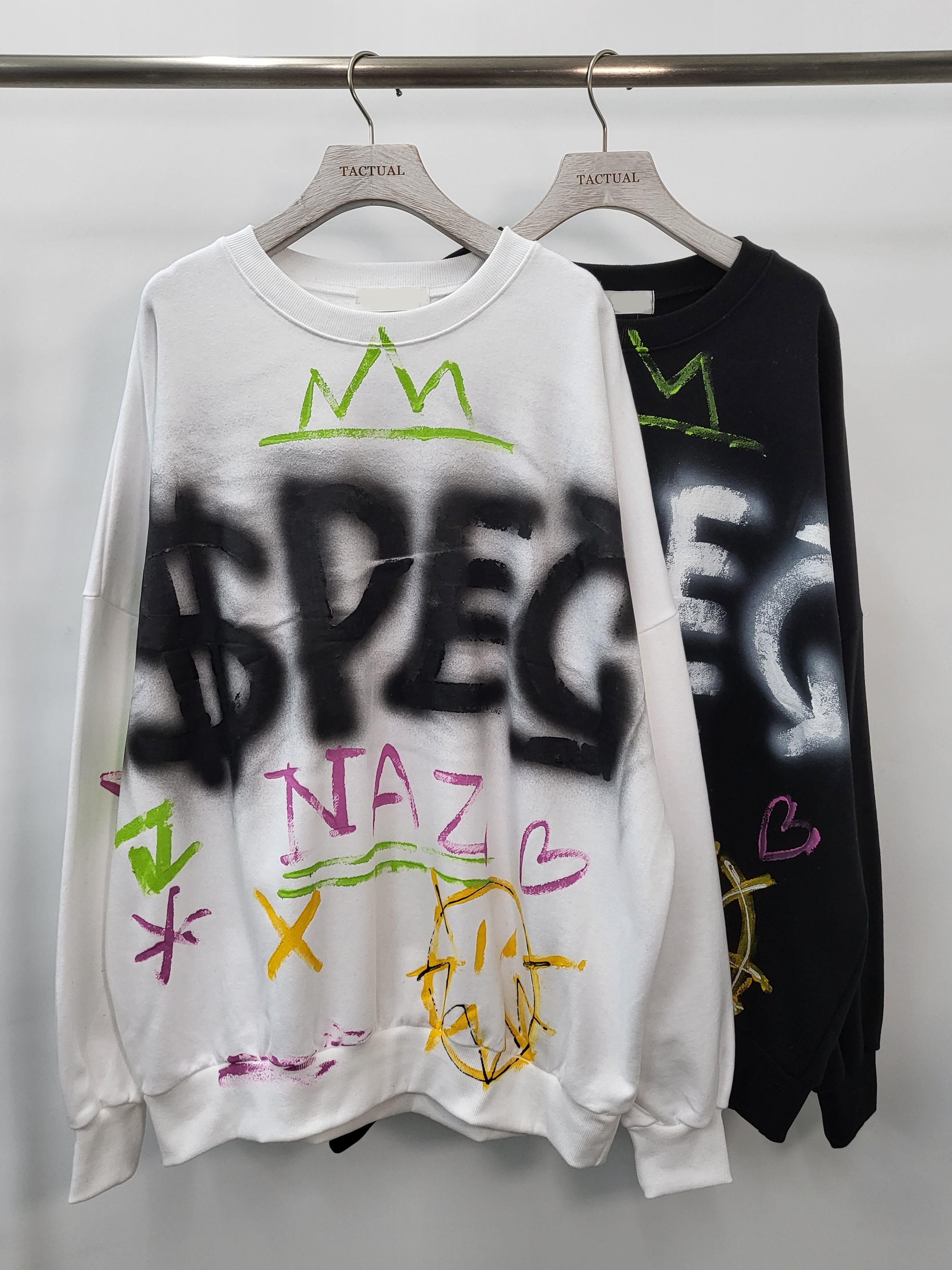 塗鴉圖案衛衣 T4168