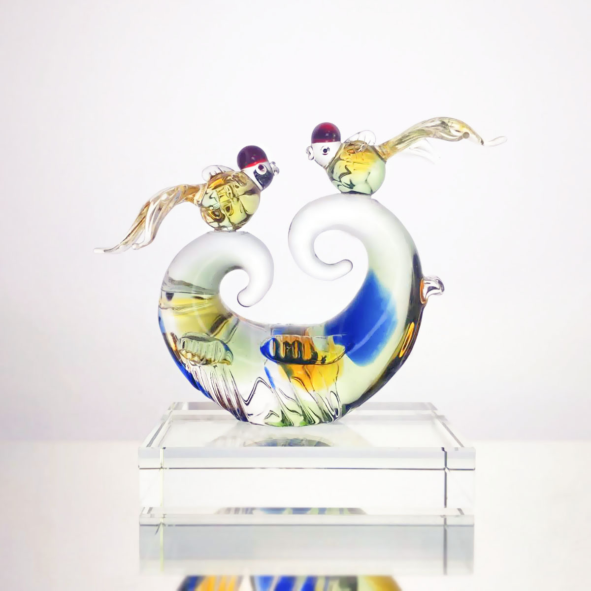 鴻運當頭(含水晶座)