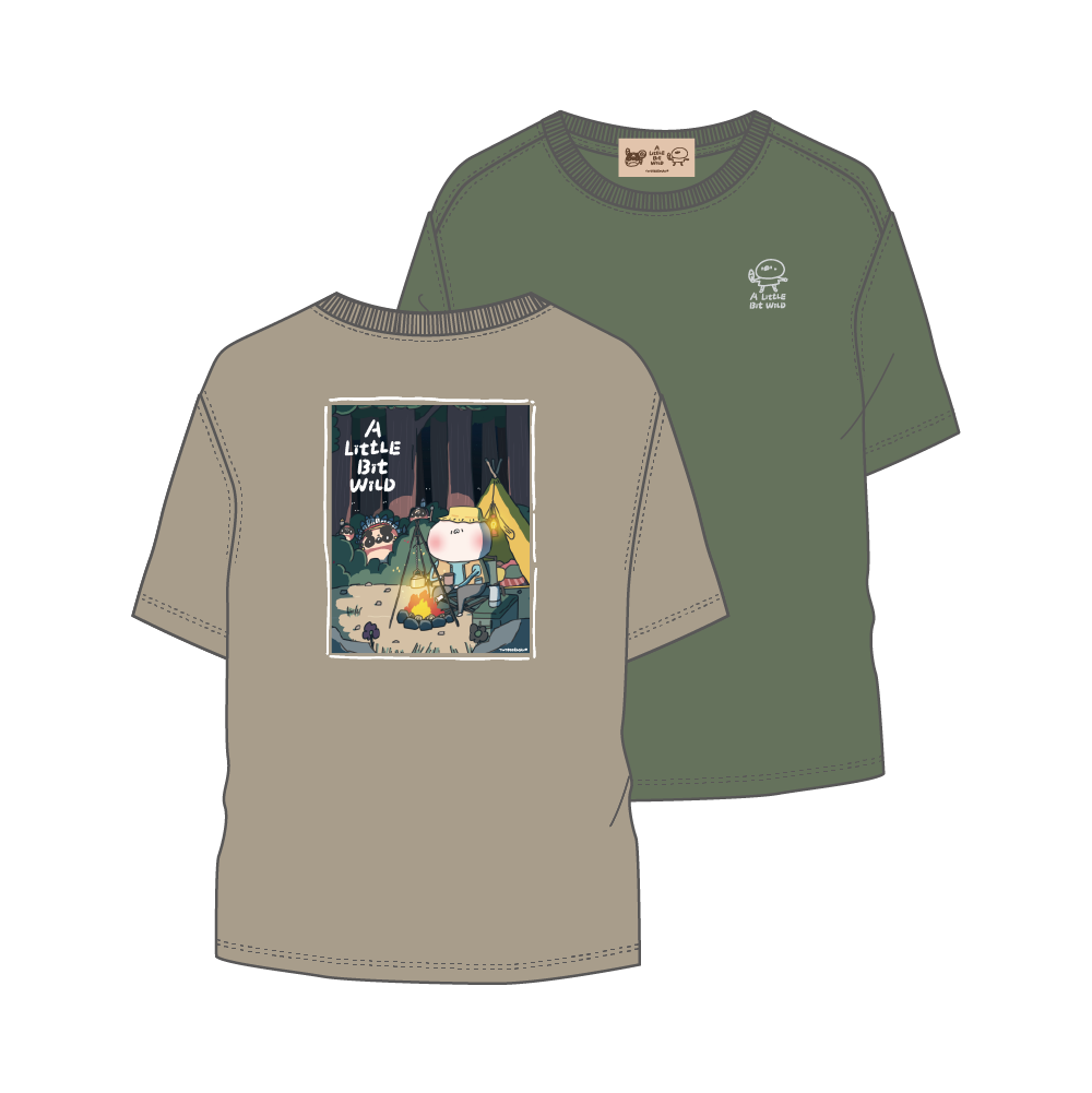 純棉落肩訂製版T-Shirt