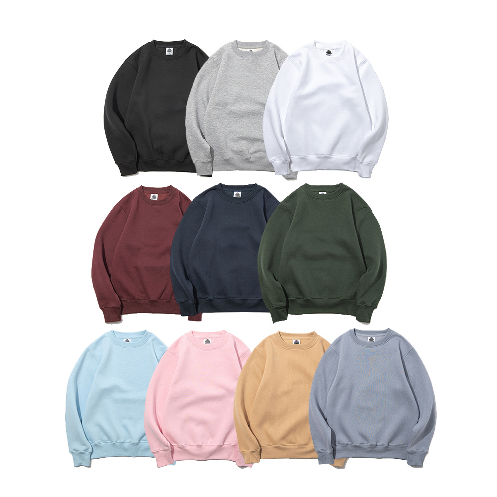 Casual  Crewneck 素面純棉 厚刷毛 加絨大學T