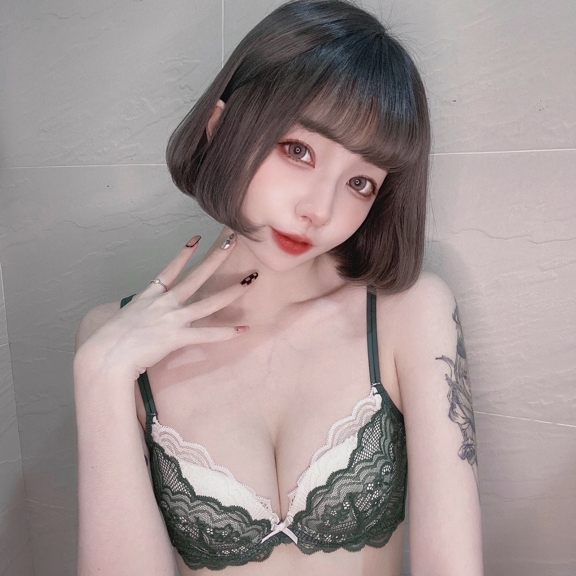 法式歐蕾。小胸救星▹甜美超人氣。Connie分享-挺立集中軟鋼圈內衣 A.B罩