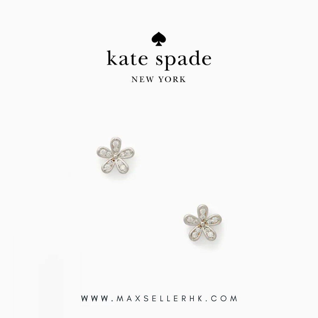 現貨｜玫瑰金｜KATE SPADE Flowers Floral Studs Earrings