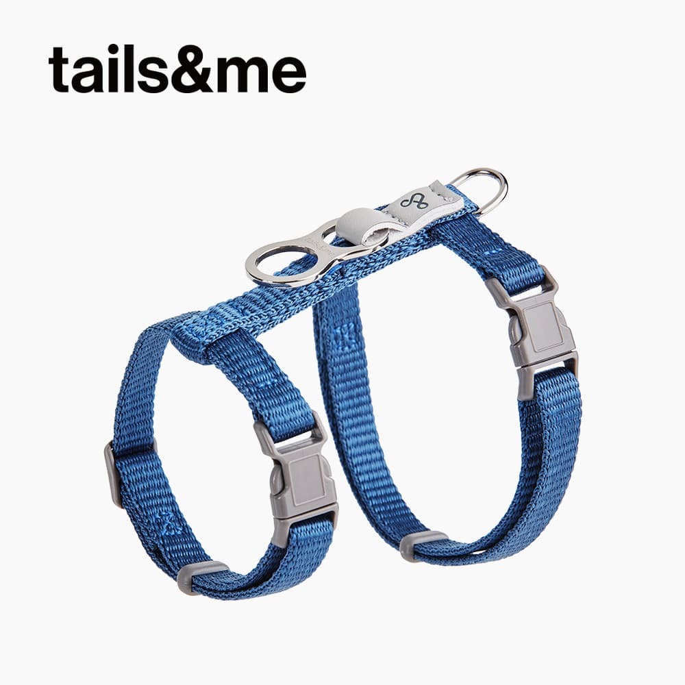 tails&me 尾巴與我 - 經典尼龍帶系列胸背帶(貓咪專用）