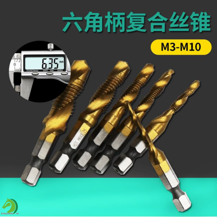 高速鋼4341六角柄複合絲錐