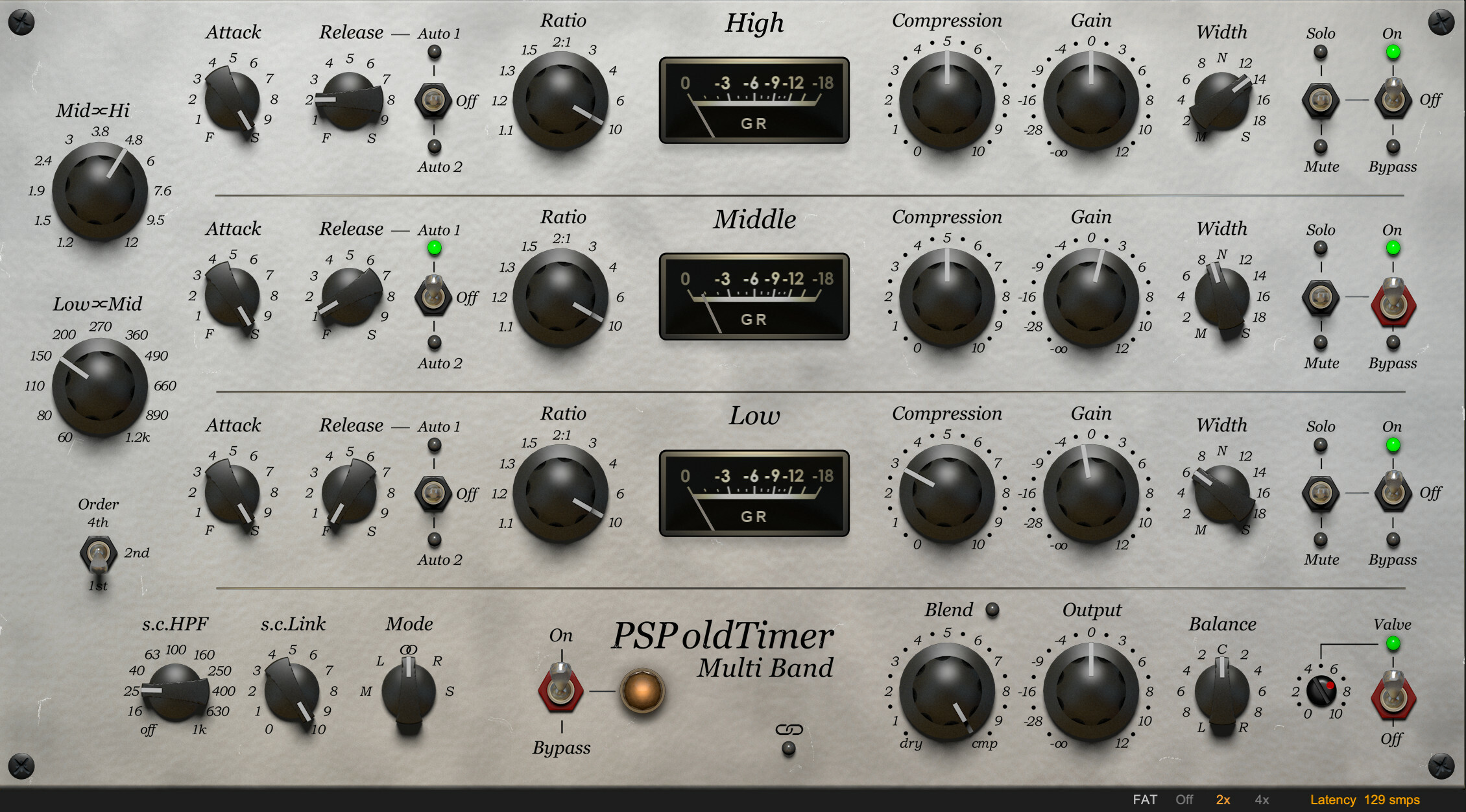 PSP Audioware OldTimerMB Compressor 效果器Plugin (序號下載版)