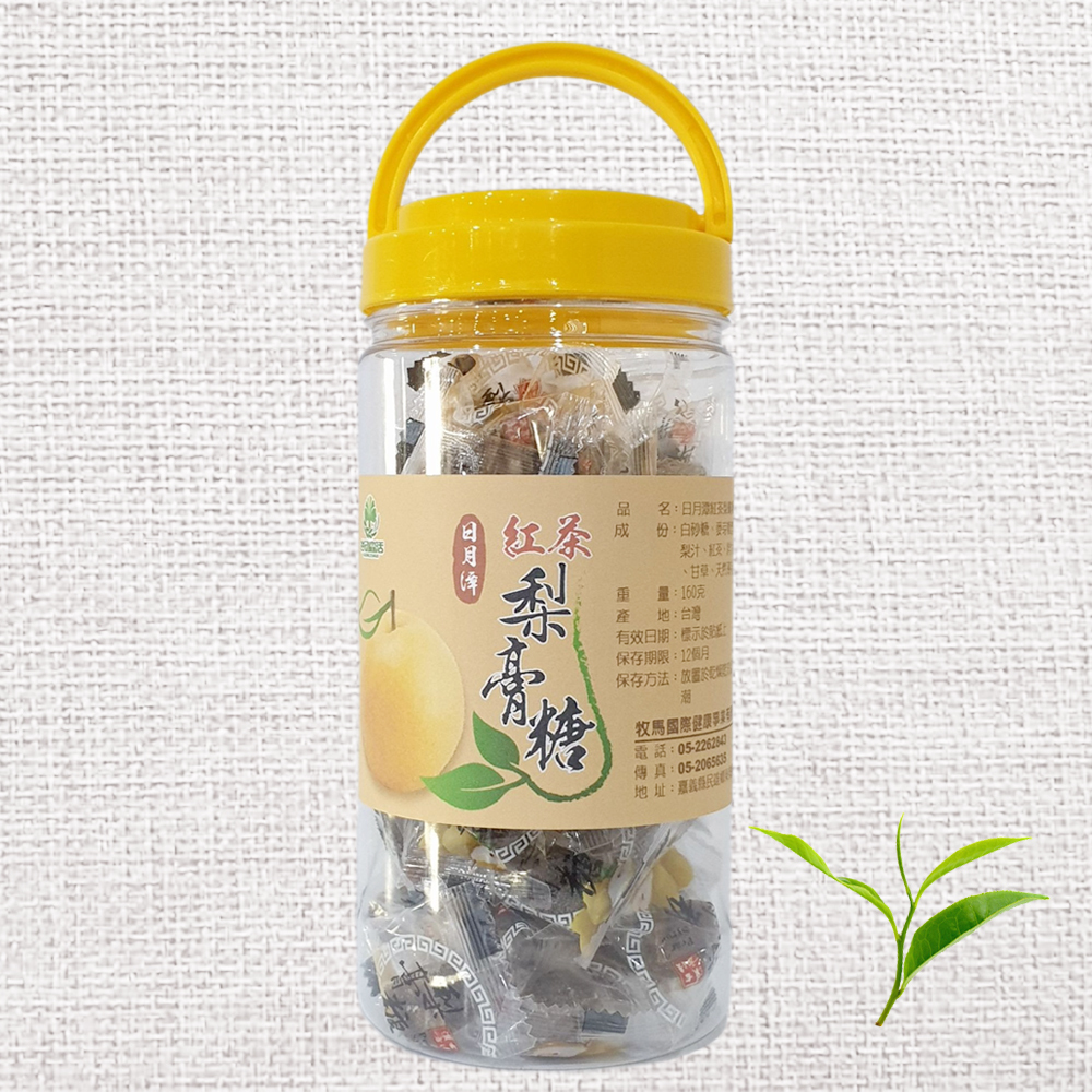 日月潭紅茶梨膏糖 160g/罐