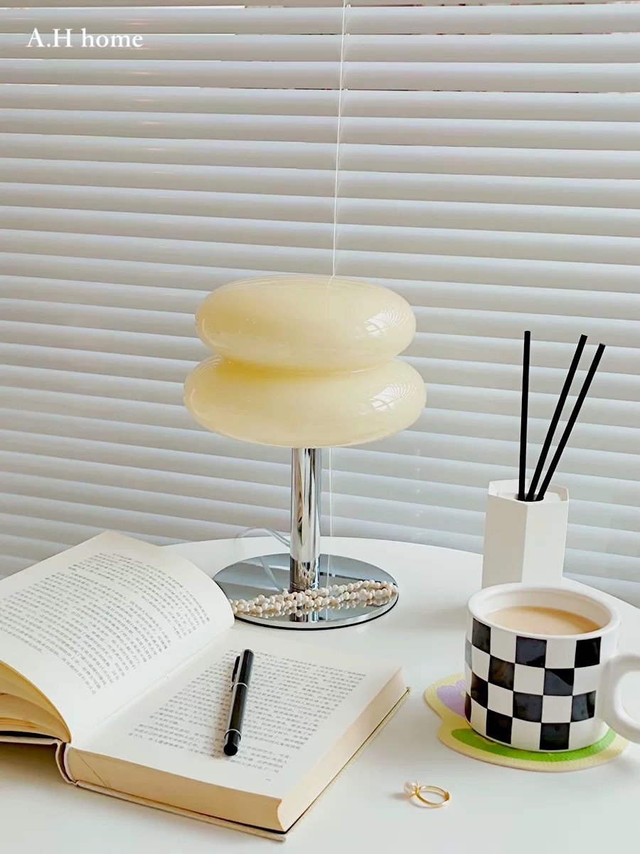 【ＡＨ534】韓國ins復古包豪斯臺燈/夜燈