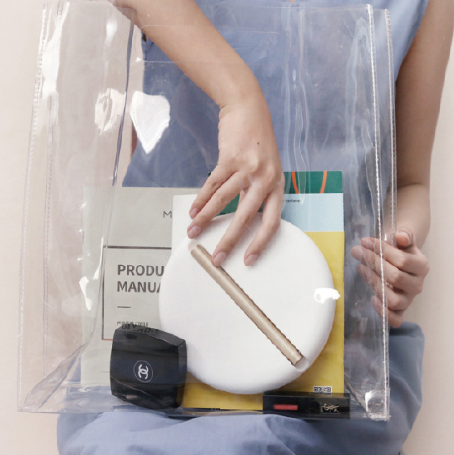 【Hook's嚴選】旅行美妝鏡：走吧，跟我一起去旅行 (可折疊設計!!)