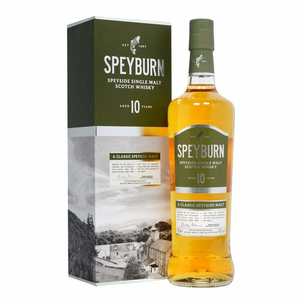 詩貝奔10年單一純麥威士忌 Speyburn 10 Years Single Malt Whisky