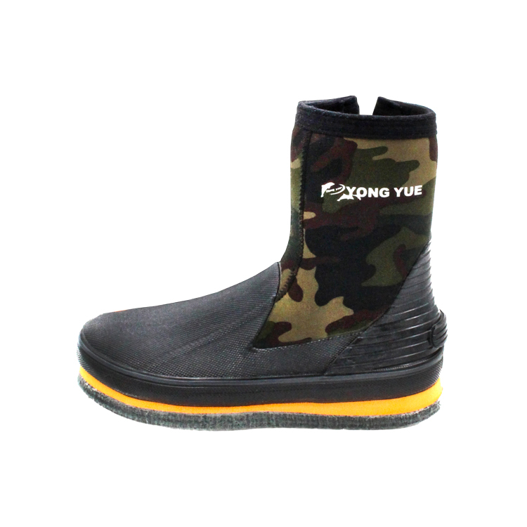 YONGYUE圓楦頭EVA防滑鞋/迷彩