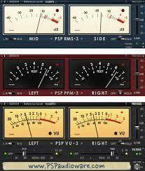 PSP Audioware TripleMeter VU,RMS & PPM Meter Plugin