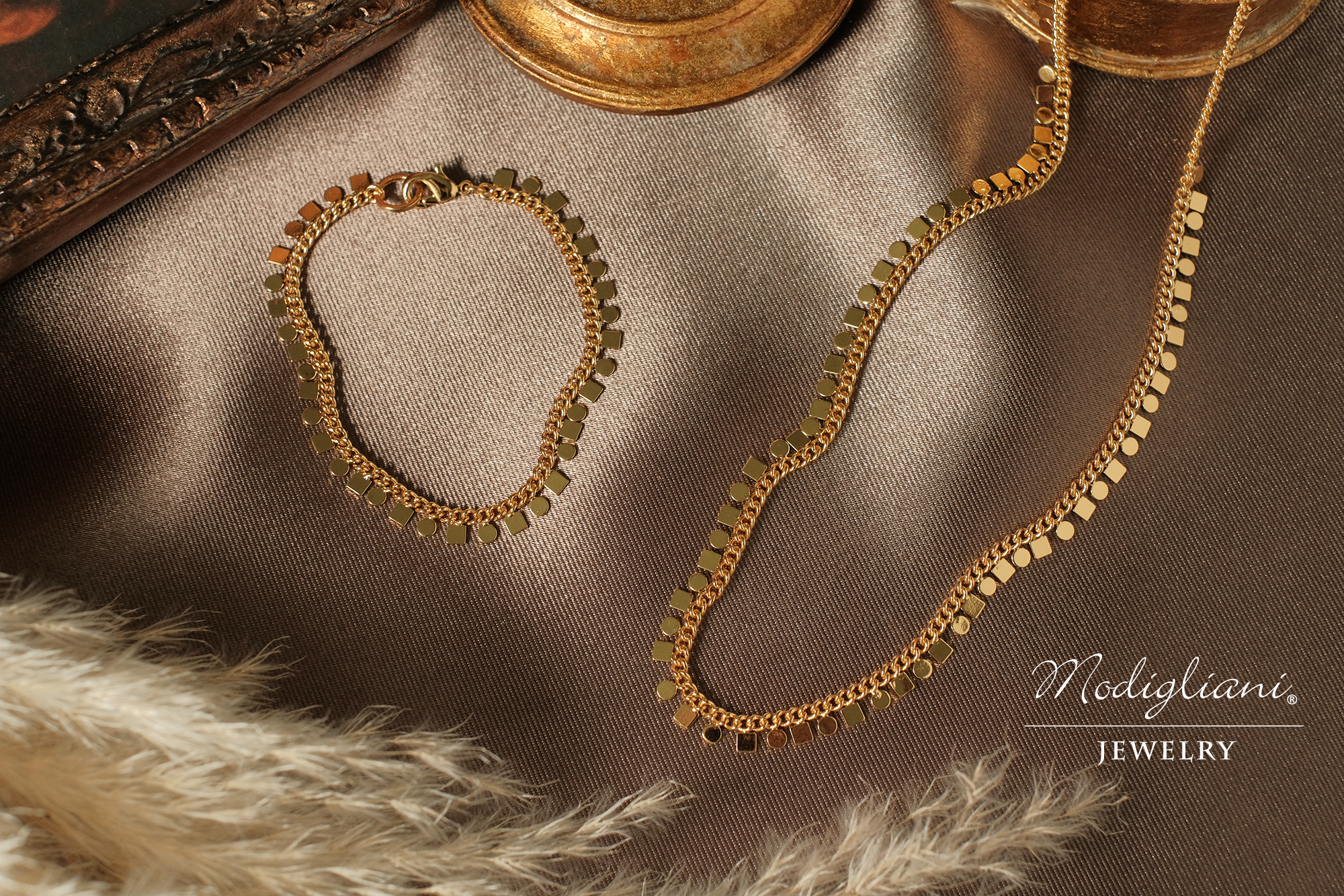 黃銅飾品,黃銅,簡約,百搭,流蘇,手鍊,18K金,幾何,