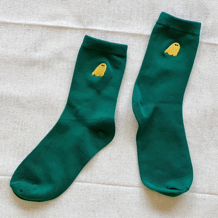 Raimochi｜鬼鬼襪｜綠