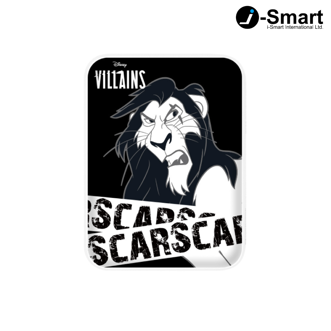 i-Smart-迪士尼系列口袋行動電源-反派角色系列-刀疤 Scar