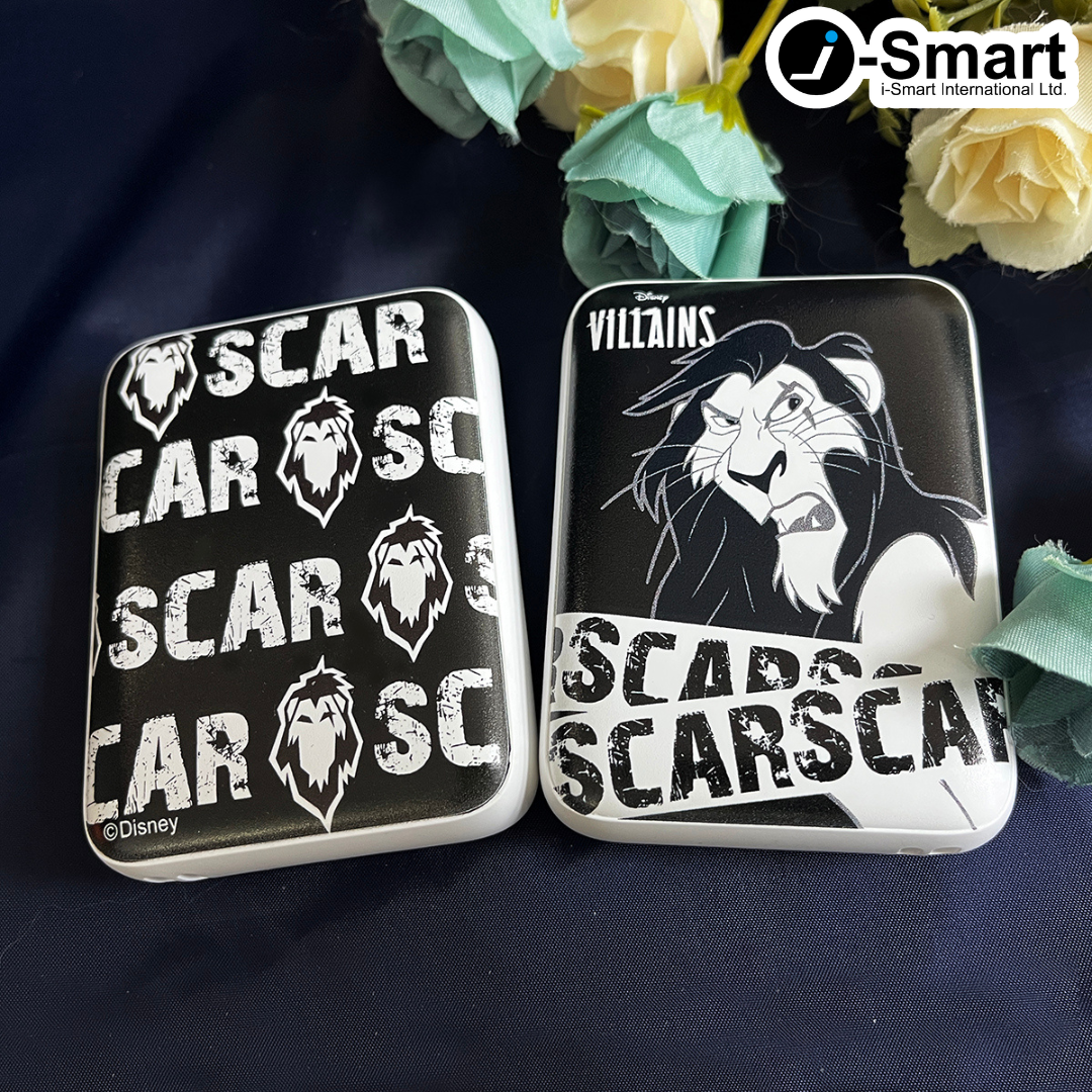 i-Smart-迪士尼系列口袋行動電源-反派角色系列-刀疤 Scar