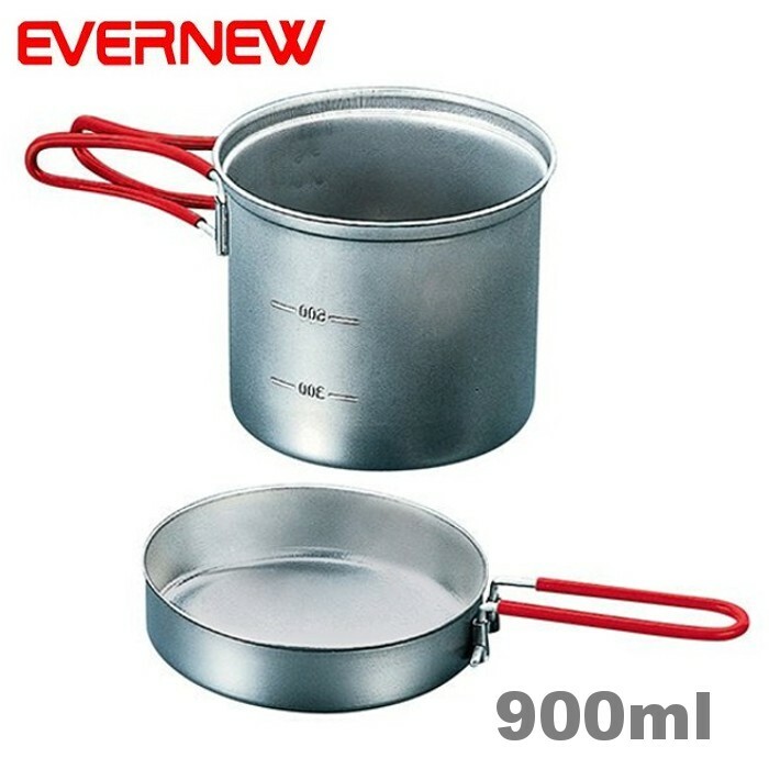 Deep　Ultralight　M　Evernew　Pot　ECA265R　Ti　0.9L　輕量鈦鍋