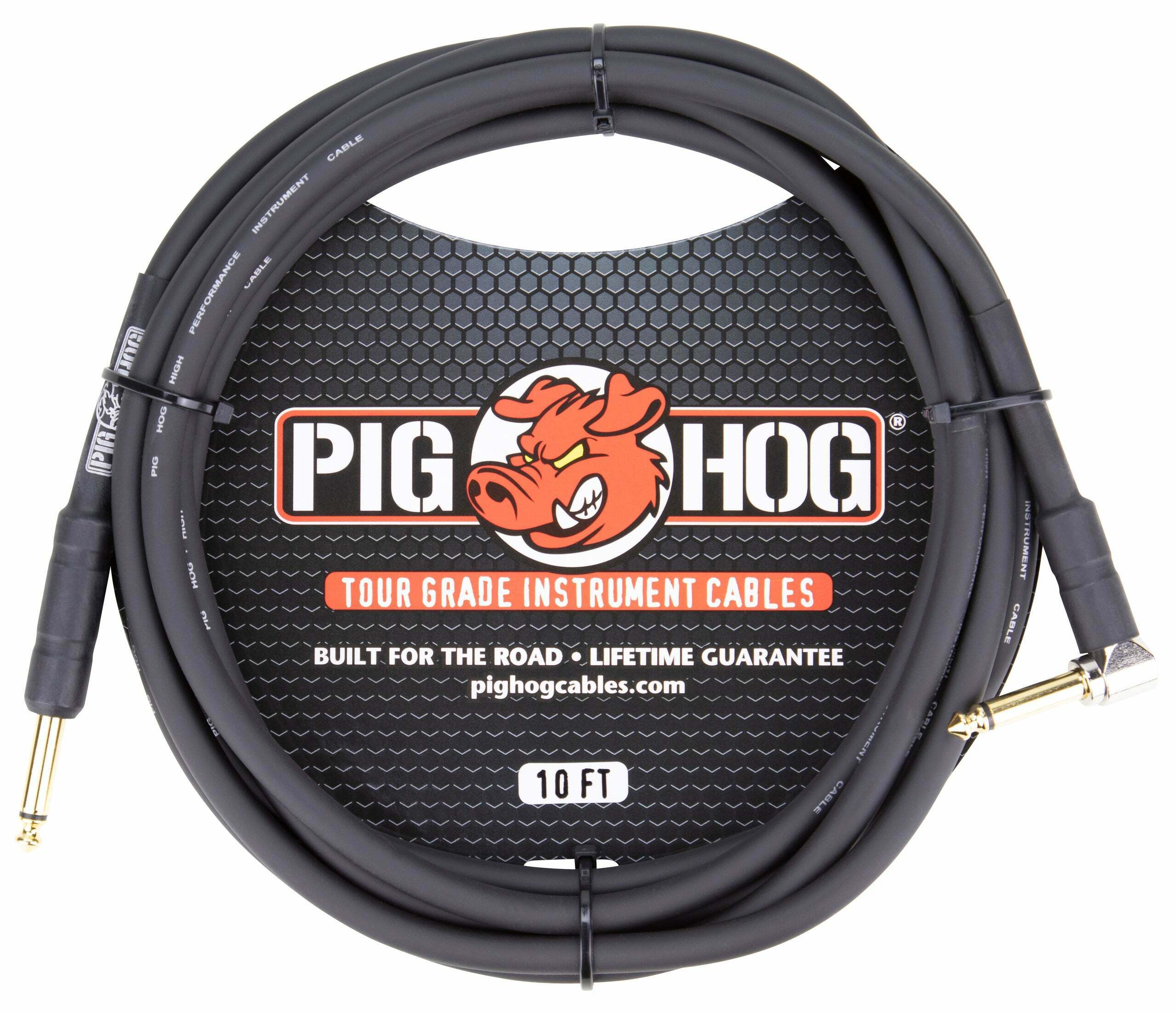 PIG HOG PH10R 10FT 直Ｌ頭 導線