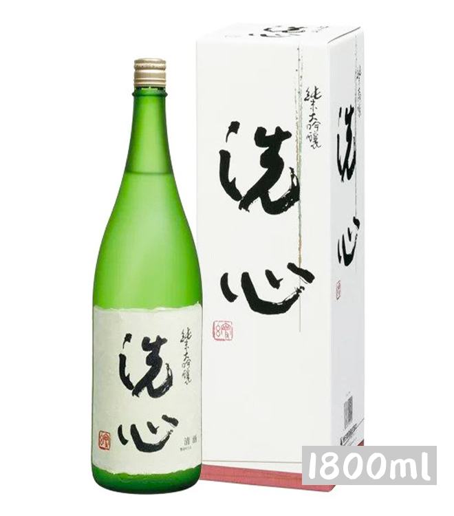 朝日酒造 洗心 純米大吟醸 1800mL (清貨商品,不切退換)