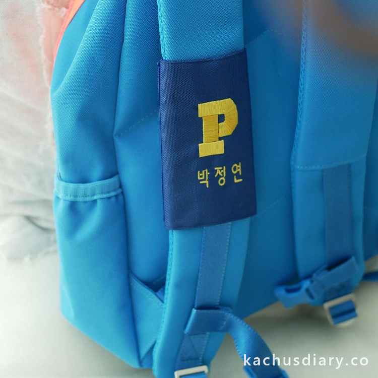 Korea寶寶客製刺繡姓名牌