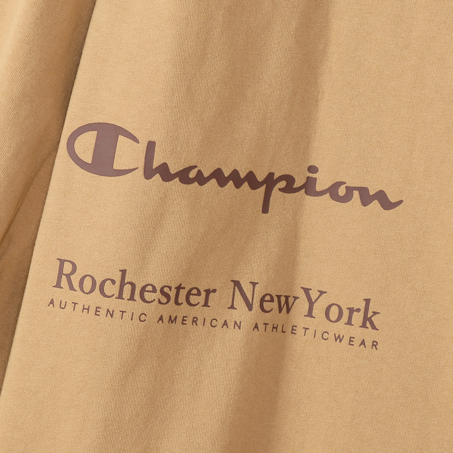 女款-口袋草寫Logo長版洋裝-卡其色（CW-U406-780）