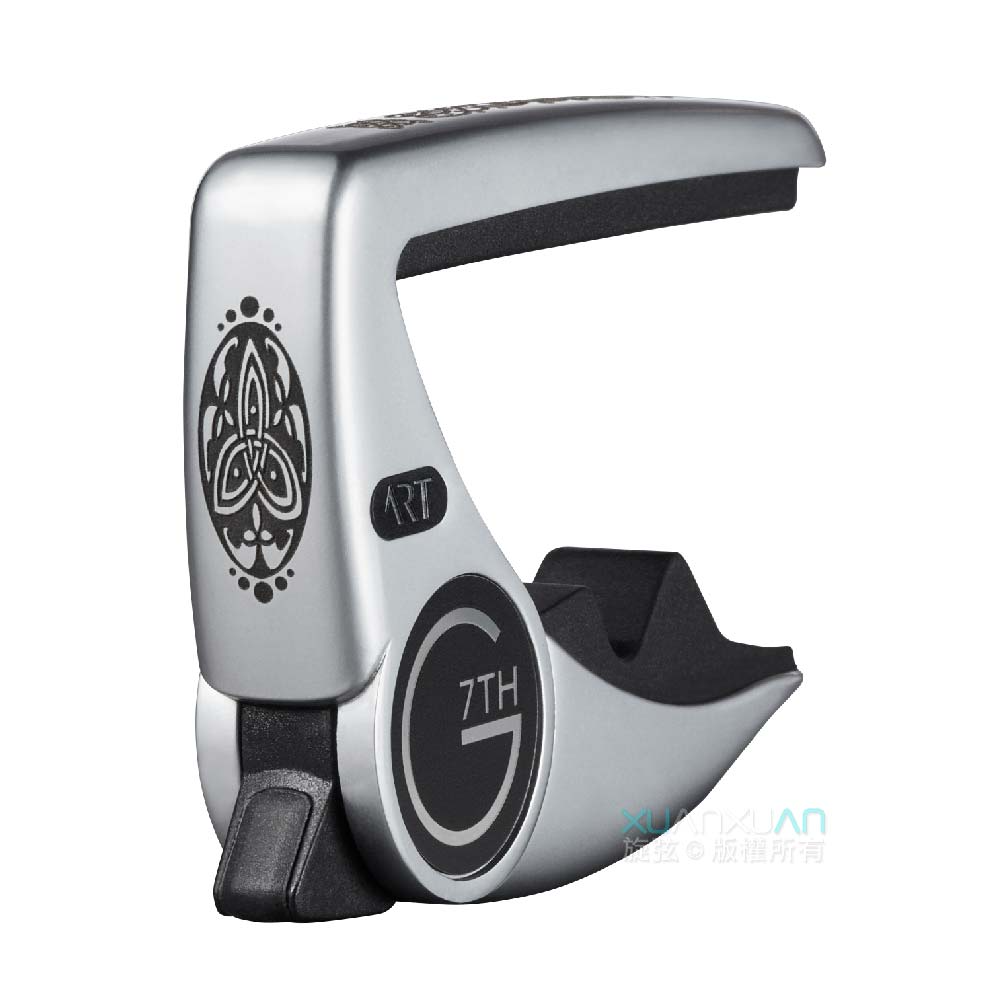 G7th G7th P3系列capo 6弦雕花款 銀色 第 2 張圖片｜三峽吉他 / Bass