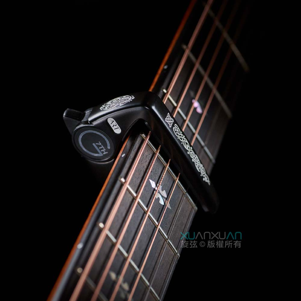 G7th P3系列capo 6弦雕花款 黑色 圖 4