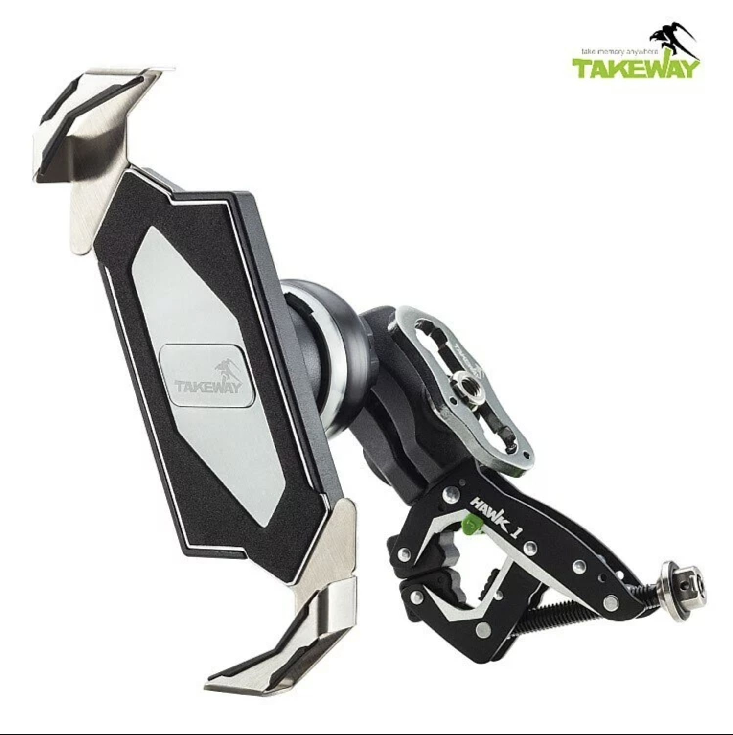 TAKEWAY HAWK1-PH05-AnvPro 防盜 雙磁浮 手機導航架 夾具版本