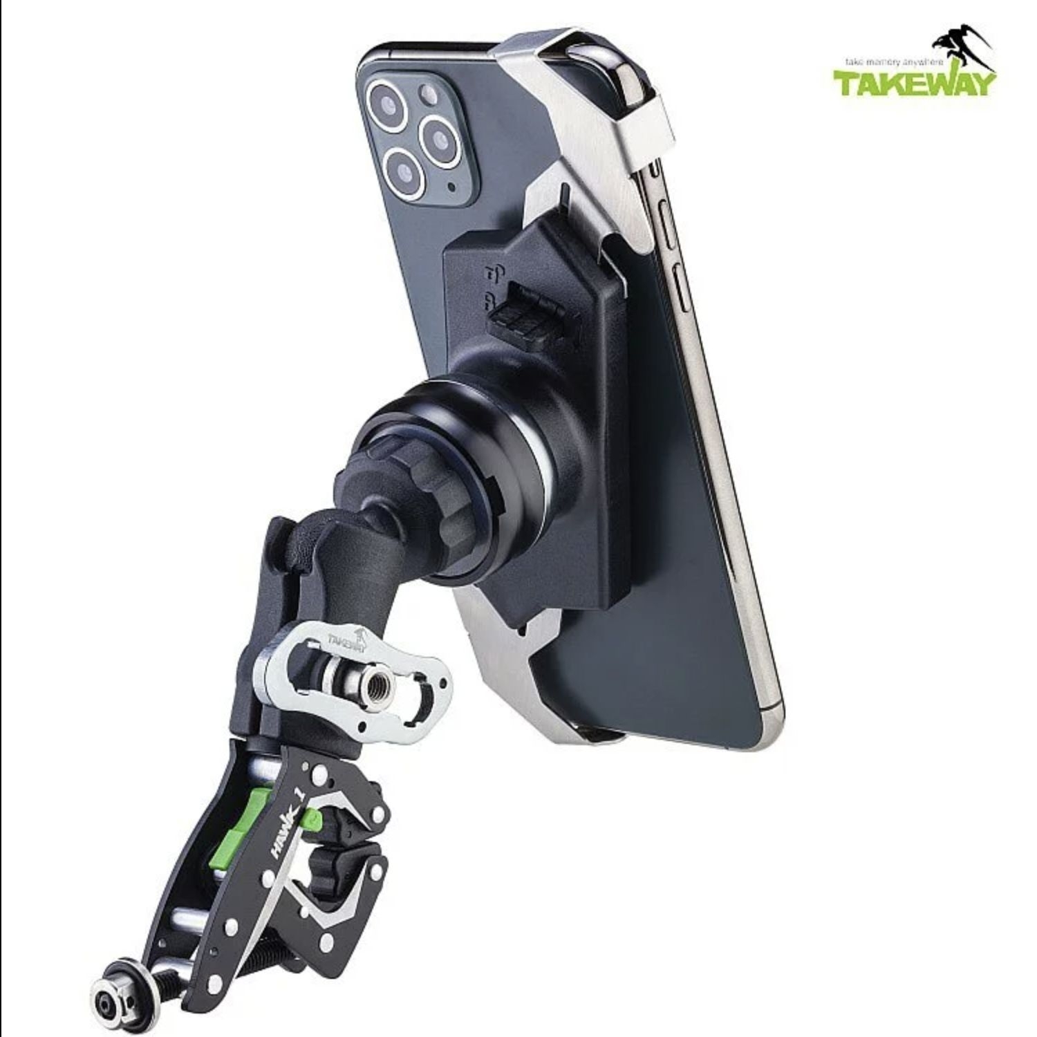 TAKEWAY HAWK1-PH05-AnvPro 防盜 雙磁浮 手機導航架 夾具版本