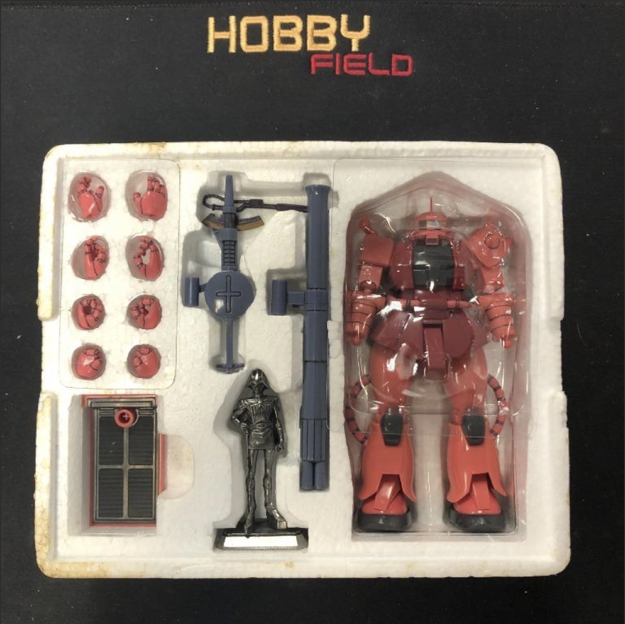 寄賣 Gundam-超合金 可動戰士 GD-20 馬沙專用 紅渣古