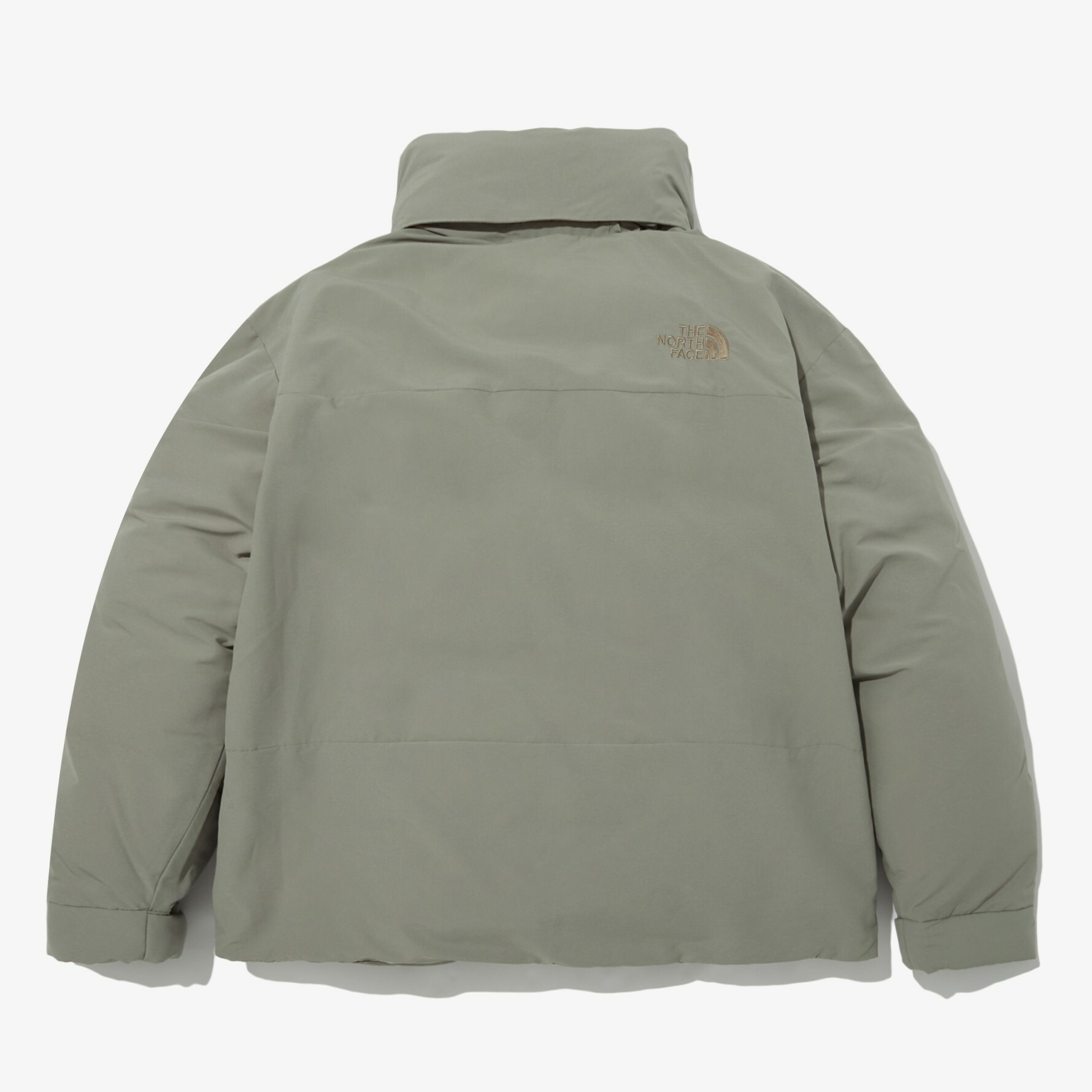 THE NORTH FACE 白標 NEILTON ON BALL 高領 外套 淺灰綠 NJ3NN51L