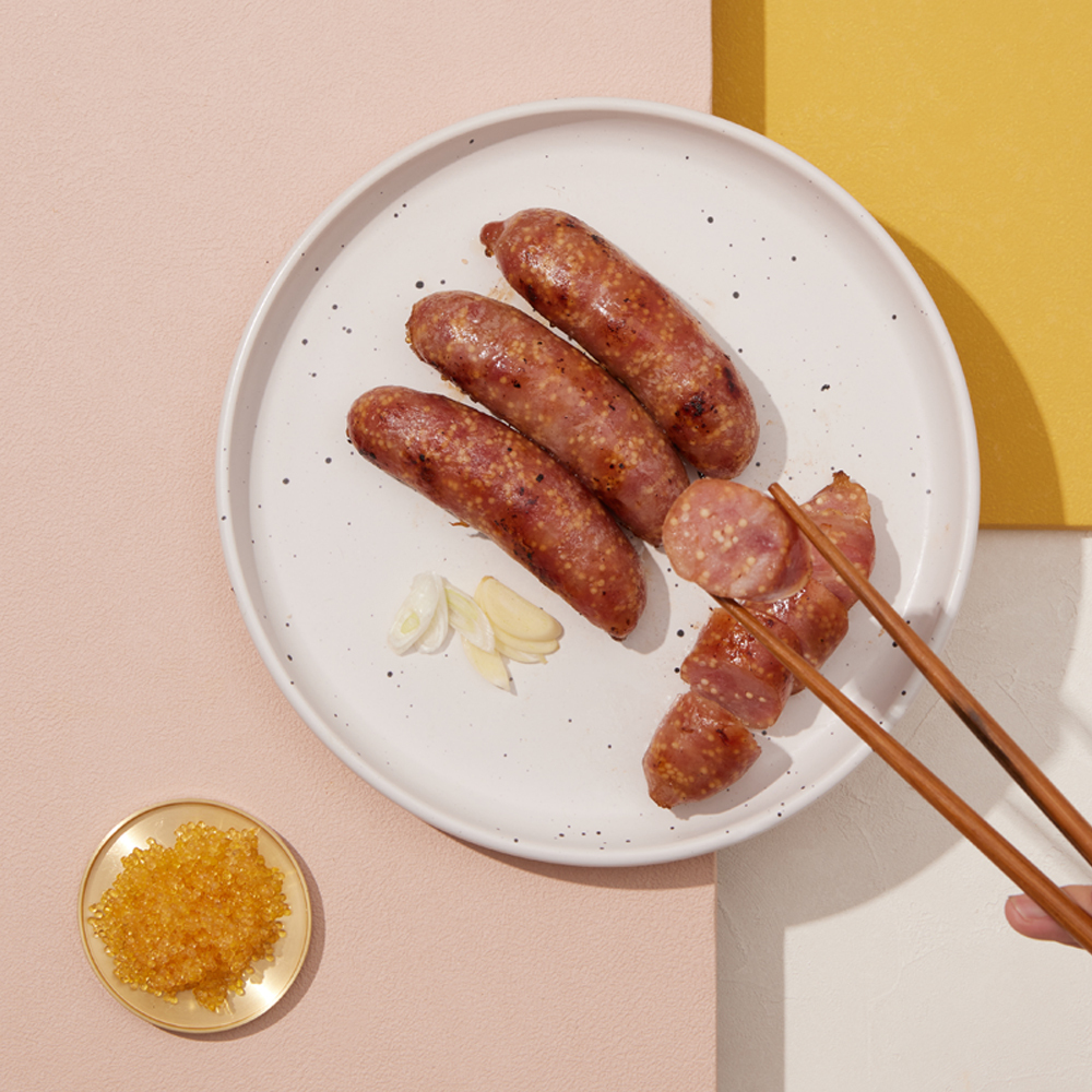 飛魚卵香腸300g (6條)